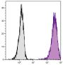 Human histiocytic lymphoma cell line U-937 was stained with Mouse Anti-Human CD71-APC (SB Cat. No. 9670-11).