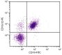 BALB/c mouse splenocytes were stained with Rat Anti-Mouse CD16/32-PE (SB Cat. No. 1630-09) and Rat Anti-Mouse CD19-FITC (SB Cat. No. 1575-02).